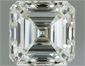 Natural Diamond 1.01 Carats, Asscher with  Cut, J Color, VVS2 Clarity and Certified by IGI