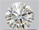 Diamante Natural 0.50 quilates, Redondo , Color I, claridad VVS2 y certificado GIA