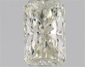 Picture of Natural Diamond 0.71 Carats, Radiant with  Cut, L Color, SI1 Clarity and Certified by GIA