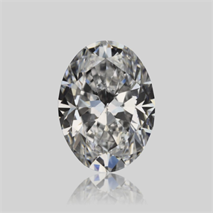 Picture of Natural Diamond 0.41 Carats, Oval with  Cut, D Color, VS2 Clarity and Certified by GIA