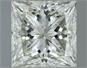 Natural Diamond 1.02 Carats, Princess with  Cut, J Color, VVS2 Clarity and Certified by IGI