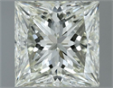 Natural Diamond 1.02 Carats, Princess with  Cut, J Color, VVS2 Clarity and Certified by IGI