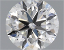 Natural Diamond 0.70 Carats, Round with Very Good Cut, I Color, VVS2 Clarity and Certified by GIA