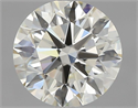 Natural Diamond 1.25 Carats, Round with Excellent Cut, L Color, VS2 Clarity and Certified by GIA