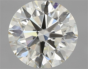 Picture of Natural Diamond 1.25 Carats, Round with Excellent Cut, L Color, VS2 Clarity and Certified by GIA