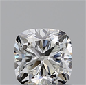 Natural Diamond 0.62 Carats, Cushion with  Cut, H Color, VS2 Clarity and Certified by GIA