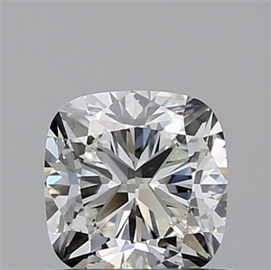 Picture of Natural Diamond 0.62 Carats, Cushion with  Cut, H Color, VS2 Clarity and Certified by GIA