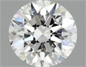 Del inventario de diamantes de laboratorio, 2.08 quilates, Redondo , Color E, claridad VS1 y certificado IGI