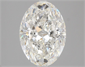 Natural Diamond 3.50 Carats, Oval with  Cut, G Color, VS2 Clarity and Certified by GIA