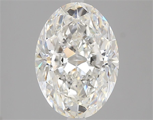 Picture of Natural Diamond 3.50 Carats, Oval with  Cut, G Color, VS2 Clarity and Certified by GIA