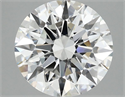Del inventario de diamantes de laboratorio, 3.05 quilates, Redondo , Color F, claridad VVS2 y certificado IGI