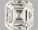 Diamante Natural 1.00 quilates, Asscher , Color I, claridad VVS2 y certificado IGI