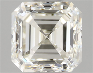 Picture of Natural Diamond 1.00 Carats, Asscher with  Cut, I Color, VVS2 Clarity and Certified by IGI
