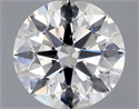 Natural Diamond 1.05 Carats, Round with Excellent Cut, F Color, SI1 Clarity and Certified by GIA