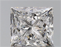 Diamante Natural 0.72 quilates, Princesa , Color D, claridad VS1 y certificado GIA