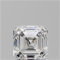 Natural Diamond 1.50 Carats, Asscher with  Cut, G Color, SI1 Clarity and Certified by GIA