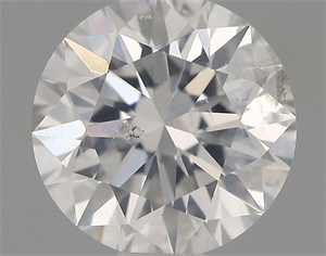 Picture of Natural Diamond 0.71 Carats, Round with Excellent Cut, E Color, SI2 Clarity and Certified by IGI