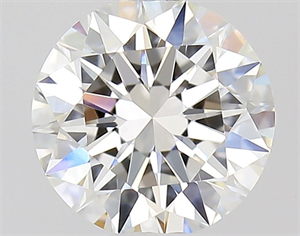 Foto Diamante Natural 0.43 quilates, Redondo , Color F, claridad VS1 y certificado GIA de