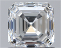 Diamante Natural 0.90 quilates, Asscher , Color E, claridad VS2 y certificado GIA