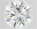 Diamante Natural 0.70 quilates, Redondo , Color J, claridad VVS2 y certificado GIA