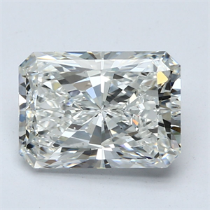 Picture of Natural Diamond 3.01 Carats, Radiant with  Cut, G Color, SI1 Clarity and Certified by GIA