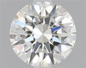 Picture of Natural Diamond 0.50 Carats, Round with Excellent Cut, H Color, VVS1 Clarity and Certified by IGI