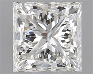 Picture of Natural Diamond 0.90 Carats, Princess with  Cut, K Color, VVS2 Clarity and Certified by GIA
