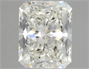 Natural Diamond 3.01 Carats, Radiant with  Cut, K Color, SI1 Clarity and Certified by GIA