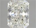 Natural Diamond 3.01 Carats, Radiant with  Cut, K Color, SI1 Clarity and Certified by GIA