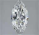 Natural Diamond 2.01 Carats, Marquise with  Cut, F Color, SI1 Clarity and Certified by GIA