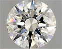 Natural Diamond 1.00 Carats, Round with Excellent Cut, J Color, VVS2 Clarity and Certified by GIA