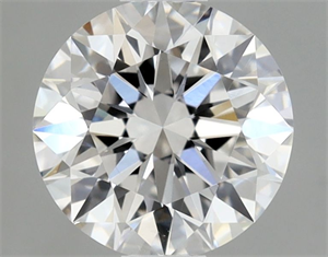 Foto Diamante Natural 0.70 quilates, Redondo , Color D, claridad VS2 y certificado GIA de