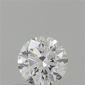 Picture of Natural Diamond 0.40 Carats, Round with Excellent Cut, E Color, VS2 Clarity and Certified by GIA