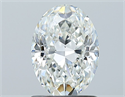 Diamante Natural 1.20 quilates, Ovalado , Color G, claridad VS1 y certificado GIA