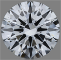 Lab Grown Diamond 1.10 Carats, Round with Ideal Cut, E Color, VS2 Clarity and Certified by IGI