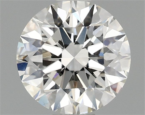 Picture of Lab Grown Diamond 1.23 Carats, Round with Ideal Cut, F Color, VVS2 Clarity and Certified by IGI