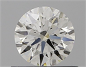 Diamante Natural 0.53 quilates, Redondo , Color H, claridad VVS1 y certificado GIA