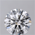 Del inventario de diamantes de laboratorio, 5.02 quilates, Redondo , Color F, claridad VVS2 y certificado IGI