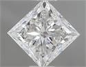 Natural Diamond 0.81 Carats, Princess with  Cut, G Color, VS1 Clarity and Certified by IGI