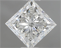 Natural Diamond 0.81 Carats, Princess with  Cut, G Color, VS1 Clarity and Certified by IGI