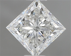 Picture of Natural Diamond 0.81 Carats, Princess with  Cut, G Color, VS1 Clarity and Certified by IGI