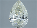 Diamante Natural 2.52 quilates, De pera , Color K, claridad SI2 y certificado IGI