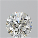 Natural Diamond 1.01 Carats, Round with Excellent Cut, J Color, VS2 Clarity and Certified by GIA