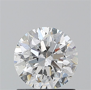 Picture of Natural Diamond 1.01 Carats, Round with Excellent Cut, E Color, SI2 Clarity and Certified by GIA