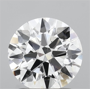 Picture of Lab Grown Diamond 1.36 Carats, Round with Excellent Cut, E Color, VS1 Clarity and Certified by IGI