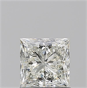Natural Diamond 1.03 Carats, Princess with  Cut, K Color, VVS1 Clarity and Certified by GIA