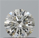 Diamante Natural 0.43 quilates, Redondo , Color I, claridad IF y certificado IGI