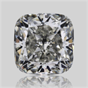 Natural Diamond 0.61 Carats, Cushion with  Cut, I Color, VVS1 Clarity and Certified by GIA