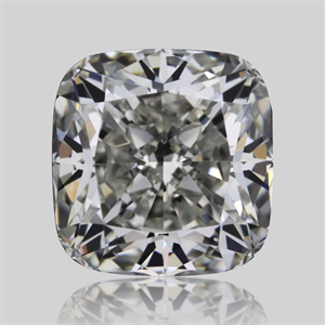 Picture of Natural Diamond 0.61 Carats, Cushion with  Cut, I Color, VVS1 Clarity and Certified by GIA