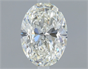Diamante Natural 0.70 quilates, Ovalado , Color I, claridad SI1 y certificado GIA
